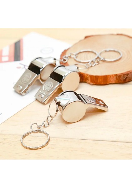 Acil Durum, Deprem ,futbol ve Okul Sporları Için Metal Düdük Anahtarlık,hava Koşullarına Dayanıklı ve Taşınabilir fiyatları