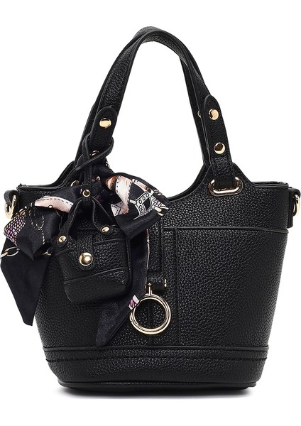 Kadın Siyah Uzun Askılı Mini Kol Çantası 25WBD2744FT indirimleri