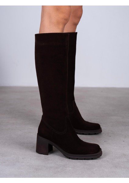 Como Kahve Süet Hakiki Deri Kadın Çizme fiyatları