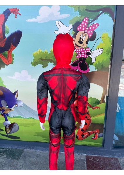 Deadpool Çocuk Kostümü – Doğum Günü ve Parti Için Süper Kahraman Kıyafeti 4-10 Yaş Çocuk Kostüm fiyatları