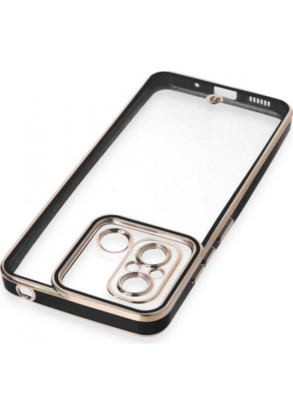 Xiaomi Redmi 12C Kılıf Liva Lens Silikon - Siyah modelleri