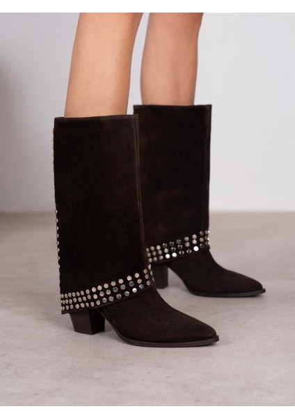 Vanora Kahve Süet Troklu Hakiki Deri Kadın Bot fiyatları