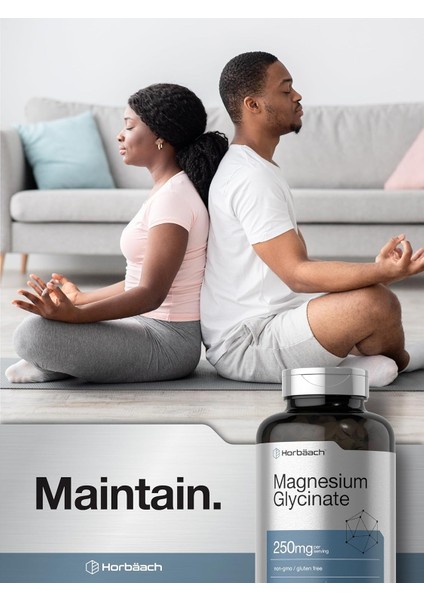 Horbäach Magnesium Glycinate 250MG 120 Softgels fiyatları