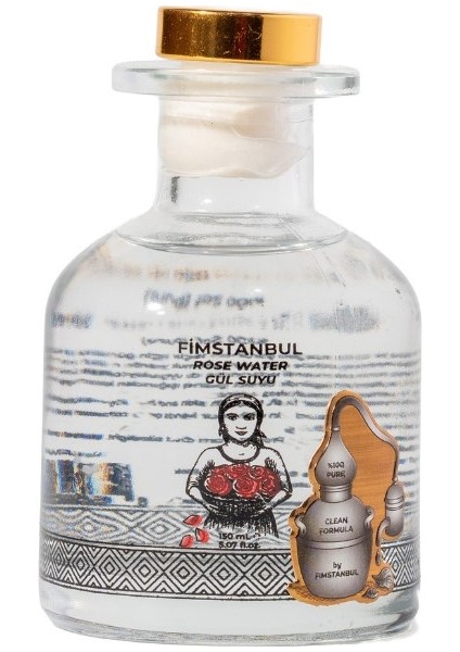 Ilk Sıkım %100 Saf Doğal Gül Suyu 150 ml – Rose Water - Cam Şişe – Yaprak Taneli fiyatları