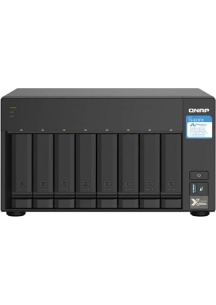 Turbonas TS-832PX-4G, 4gb Ram, 8xyuvalı, Tower Nas