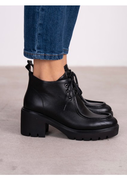 Arwen Siyah Hakiki Deri Kadın Bot modelleri