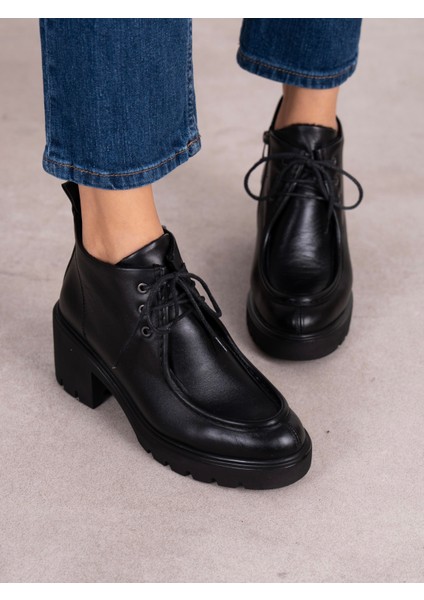 Arwen Siyah Hakiki Deri Kadın Bot fırsatları