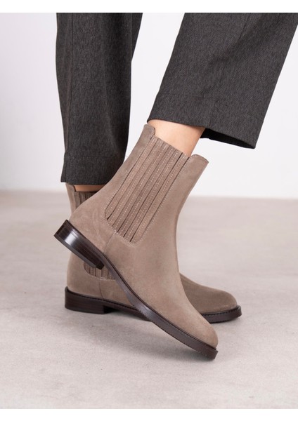 Nomi Vizon Süet Hakiki Deri Kadın Bot fırsatları