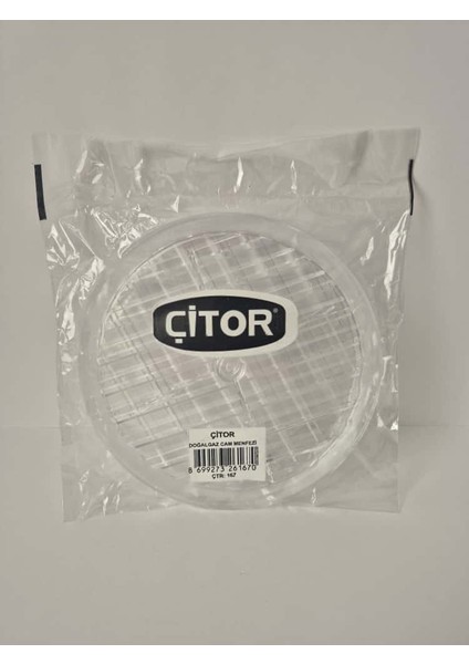 Doğalgaz Cam Menfezi – Şeffaf Yuvarlak Menfez Kapağı