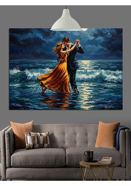 Çift Tango Dans Romantizm Dekoratif Kanvas - Mdf Ahşap Tablo fiyatları