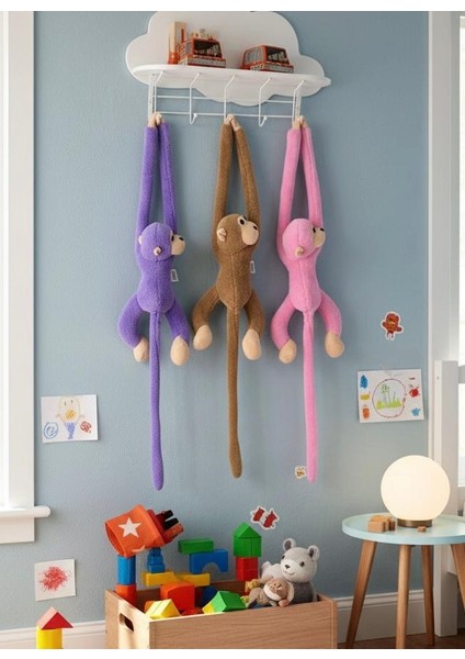 Atakids Sarılan Peluş Maymun Eğlenceli ve Sevimli Oyun Arkadaşı (3 Adet) fiyatları