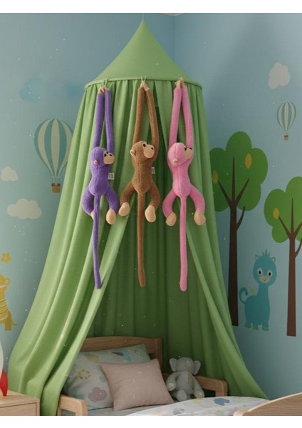 Atakids Sarılan Peluş Maymun Eğlenceli ve Sevimli Oyun Arkadaşı (3 Adet) fırsatları