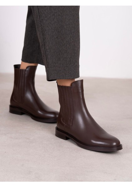 Nomi Kahve Hakiki Deri Kadın Bot fiyatları