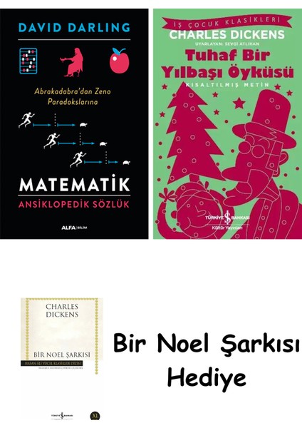 Matematik Ansiklopedik Sözlük (Ciltli) + Tuhaf Bir Yılbaşı Öyküsü + Bir Noel Şarkısı