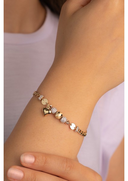 Altın Dorika Toplu Bileklik