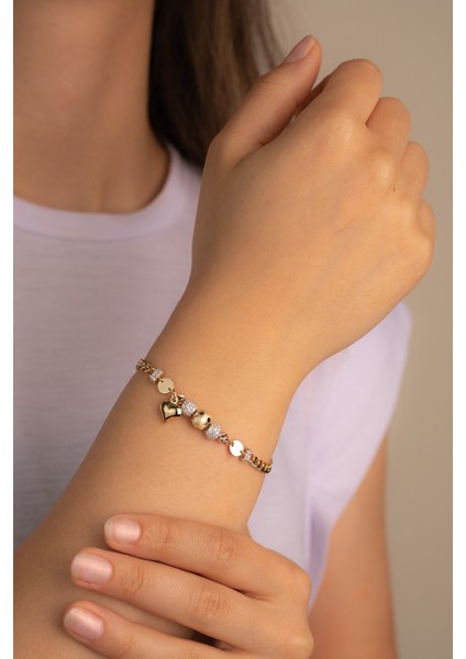 Altın Dorika Toplu Bileklik modelleri