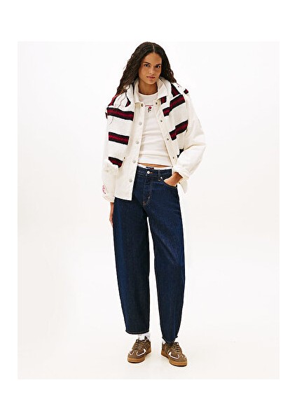 Kadın Antik Beyaz Overshirt Ceket modelleri