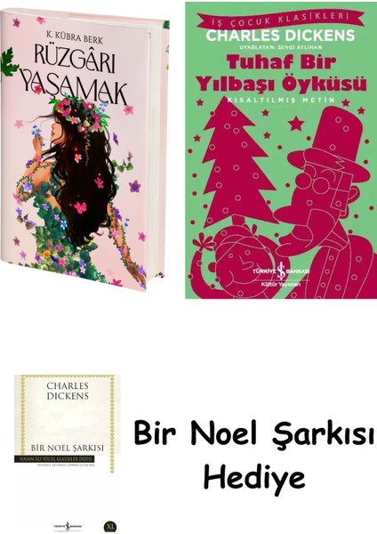 Rüzgârı Yaşamak (Ciltli) + Tuhaf Bir Yılbaşı Öyküsü + Bir Noel Şarkısı