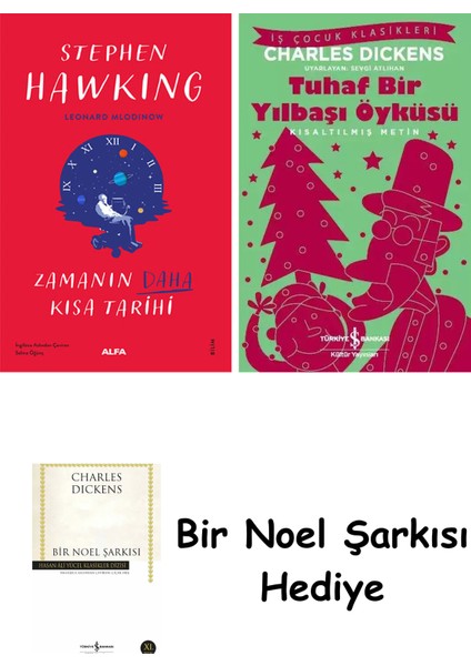 Zamanın Daha Kısa Tarihi + Tuhaf Bir Yılbaşı Öyküsü + Bir Noel Şarkısı