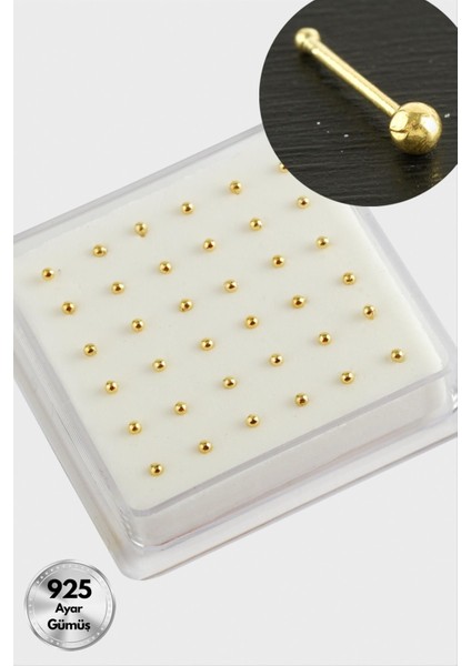 2 mm Top Gümüş Hızma 36 Adet