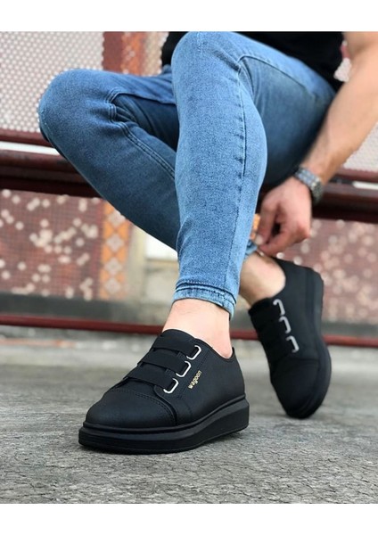 WG026 Kömür Kalın Taban Casual Erkek Ayakkabı fiyatları