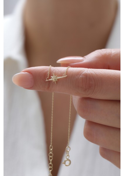 14 Ayar Altın Kuzey Yıldızı Bileklik fiyatları