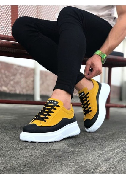 WG507 Siyah Sarı Erkek Ayakkabı fiyatları