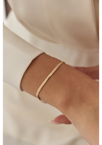 14 Ayar Altın Snake Zincir modelleri