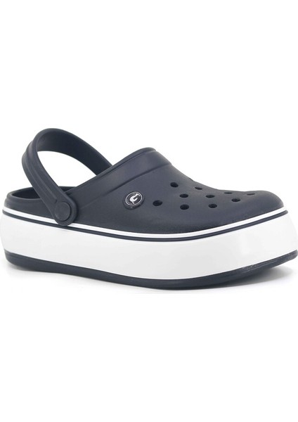 Zenne 812G Gabi Kutulu Sargılı Cross Terlik Siyah