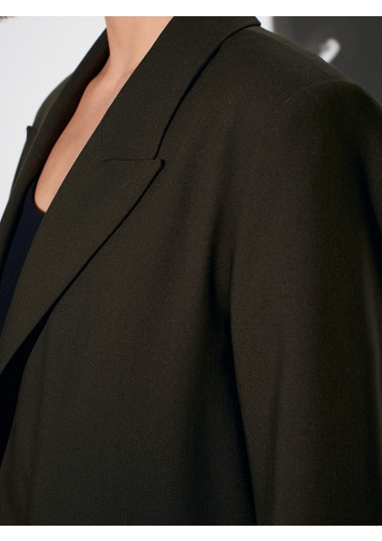 60767 Blazer Ceket-Haki fırsatları