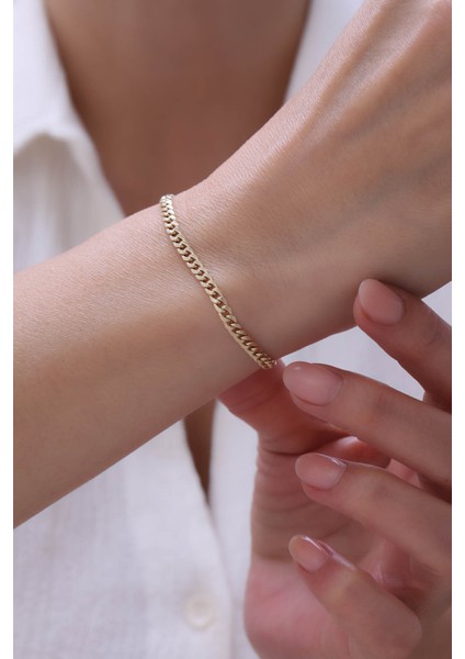 14 Ayar Altın Gurmet Bileklik