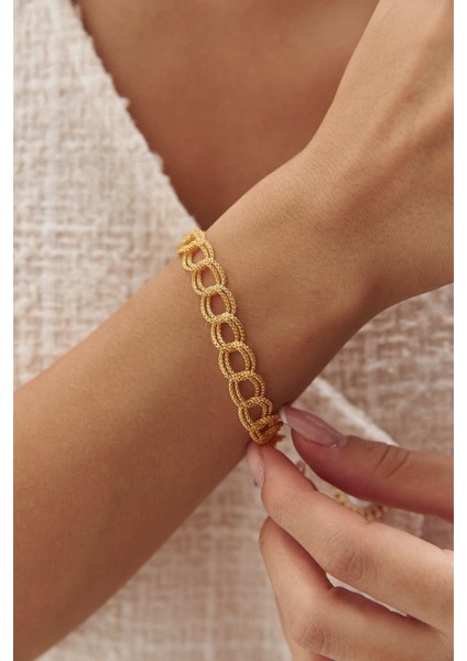 14 Ayar Altın Samanyolu Bileklik