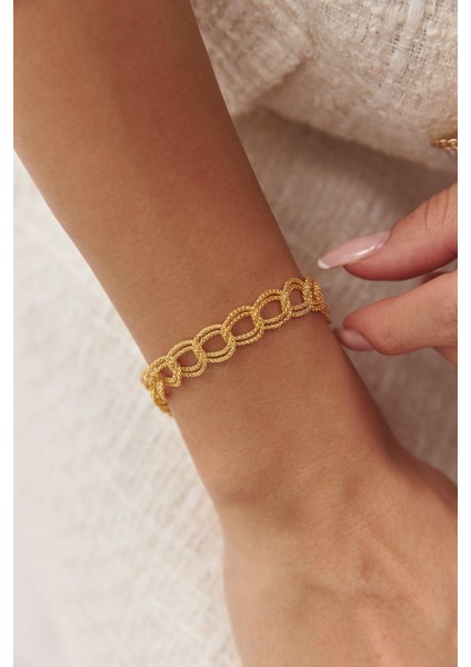 14 Ayar Altın Samanyolu Bileklik fiyatları