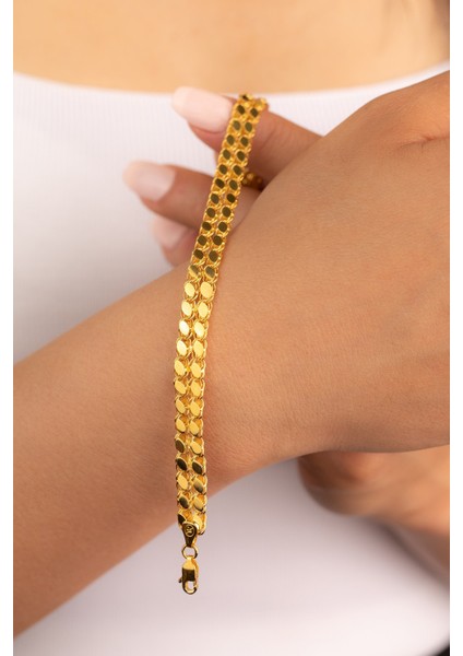 Çift Sıra Pullu Halep Bileklik modelleri