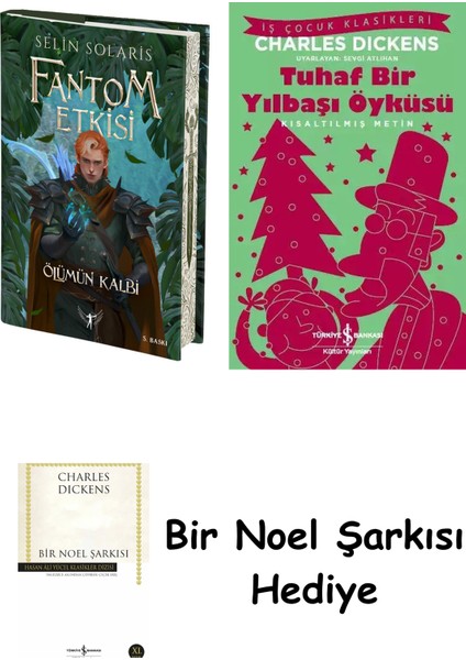 Fantom Etkisi 2 - Ölümün Kalbi (Ciltli) + Tuhaf Bir Yılbaşı Öyküsü + Bir Noel Şarkısı