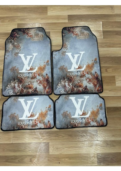 Louis Vuittondesenli Araba Paspası – 4’lü Set fiyatları