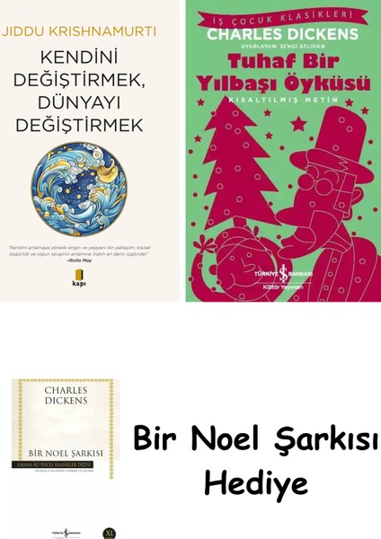 Kendini Değiştirmek Dünyayı Değiştirmek + Tuhaf Bir Yılbaşı Öyküsü + Bir Noel Şarkısı