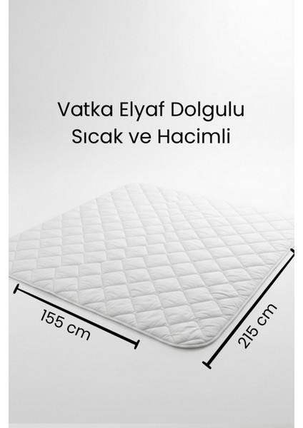 Tek Kişilik Yorgan - Microfiber Kumaş - Lüx Yorgan 155X215 cm fırsatları