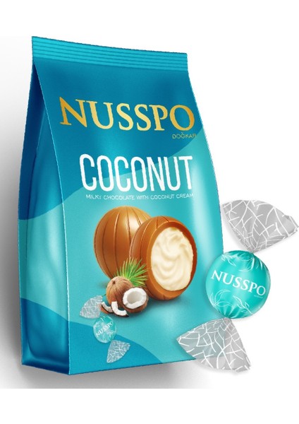 Hindistan Cevizi Kremalı Sütlü Çikolata 200 gr