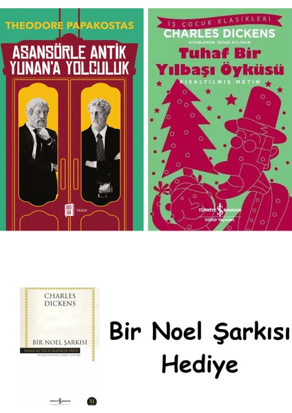 Asansörle Antik Yunan’a Yolculuk + Tuhaf Bir Yılbaşı Öyküsü + Bir Noel Şarkısı