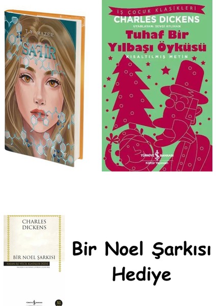 Safir (Ciltli) + Tuhaf Bir Yılbaşı Öyküsü + Bir Noel Şarkısı