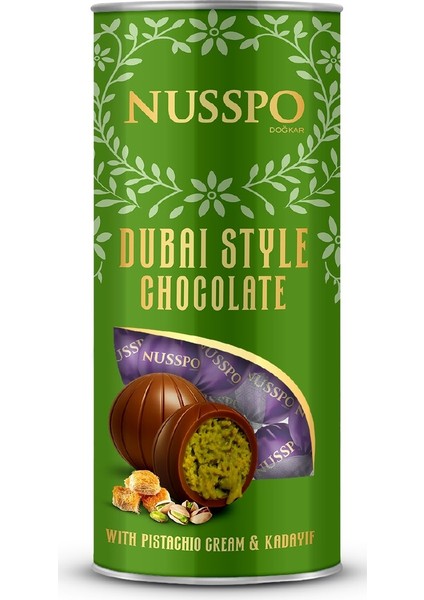 A.fıstığı Kremalı Kadayıflı Sütlü Çikolata (Dubai Style) 400GR