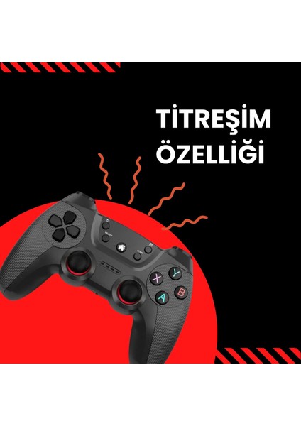 Gp4 Çiftli 2.4g Kablosuz Gamepad Seti (2 Adet) Pc-Ps Uyumlu - Tak Çalıştır - Hızlı Tepki indirimleri