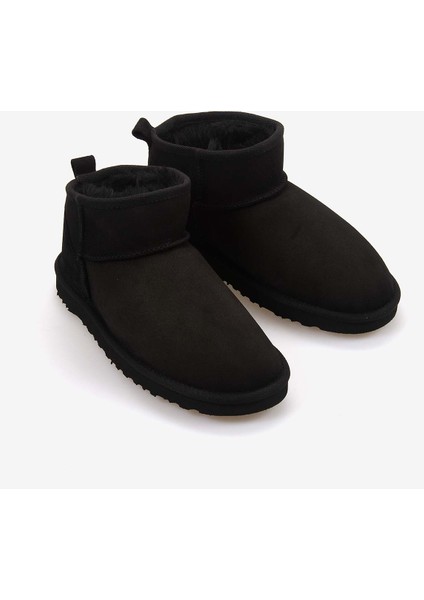 Kürklü Süet Deri Kadın Topuklu Bot 1481 modelleri