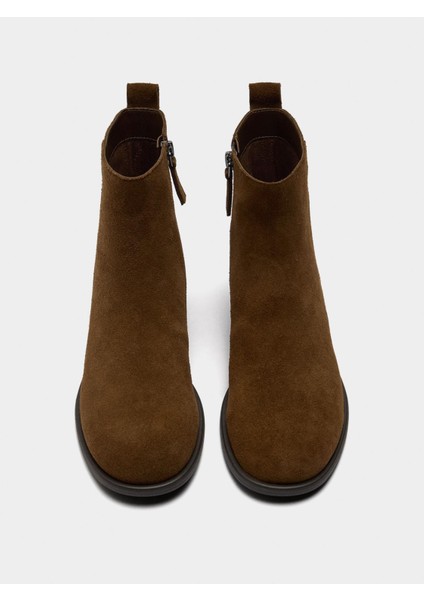 Kısa Topuklu Deri Bot fiyatları