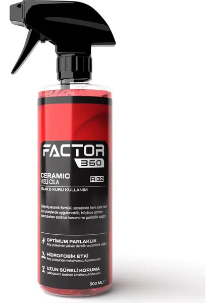 Ceramic Hızlı Cila 500 ML