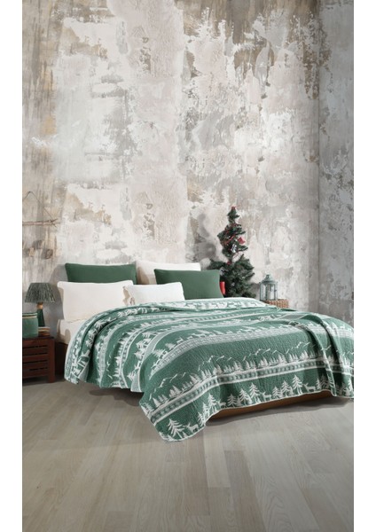 Yılbaşı Desenli 6 Kat Muslin Saçaksız 230X250 Yorgan fiyatları