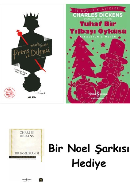 Prens ve Dilenci + Tuhaf Bir Yılbaşı Öyküsü + Bir Noel Şarkısı