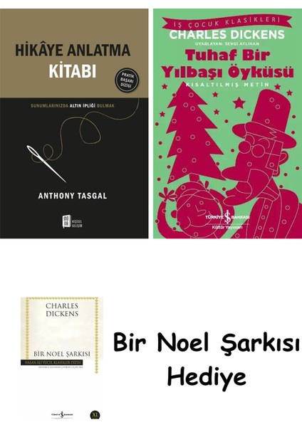 Hikâye Anlatma Kitabı + Tuhaf Bir Yılbaşı Öyküsü + Bir Noel Şarkısı