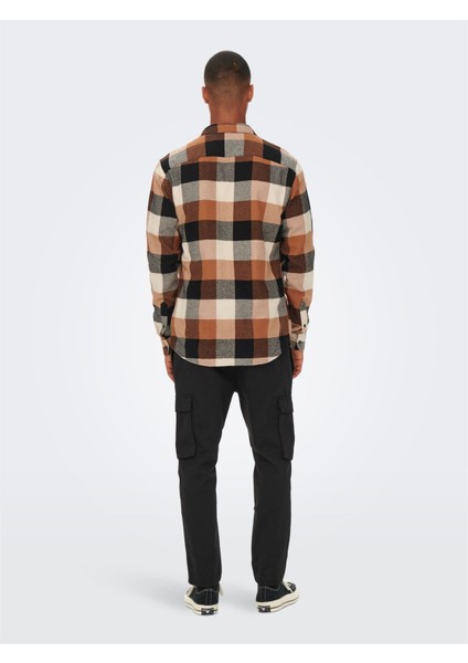 Onsgudmund Ls 3t Check Shırt Noos Erkek Gri Uk Gömlek - 22020301 fırsatları